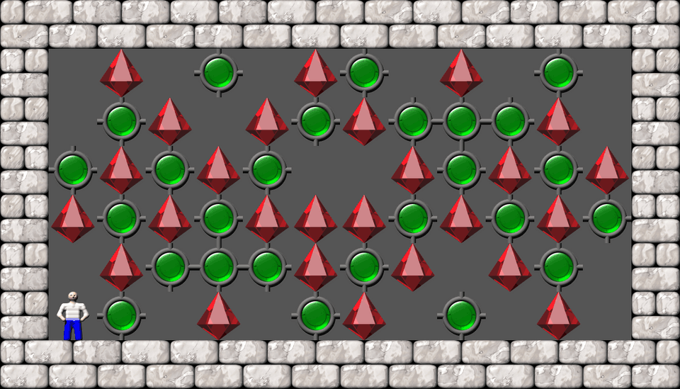 Sokoban David W. Skinner Arranged level 58